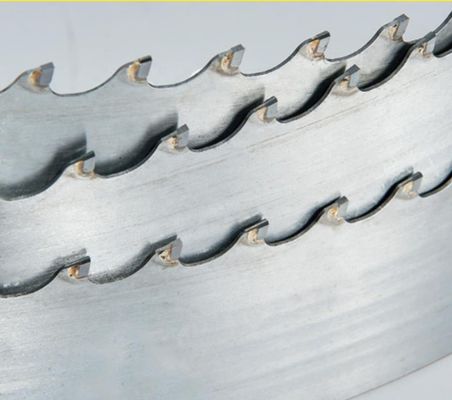 Verticaal/horizontaal hoogfrequente gelaste TCT hout snijden Carbide tandband zagblad