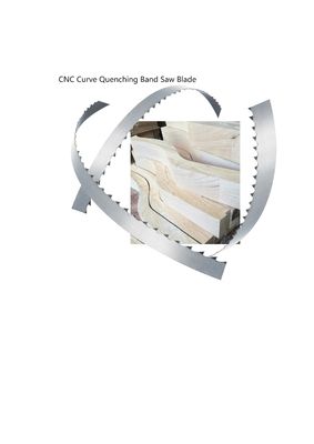 Cnc Curve quenching Cnc Cutting Blade voor houtbandzaagbladen