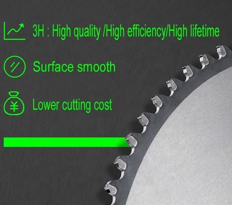 Ti-gecoate koolstofdioxide tips cirkelzaagblad voor metaal snijden Precision Cutting Machine