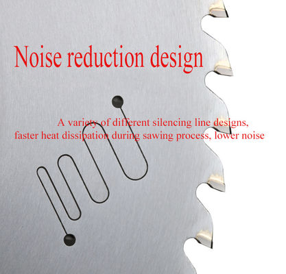 2-5 mm dikte Aluminium TCT-carbide tanden CIRCULAR SAG BLADE met GOLD TIN-coating