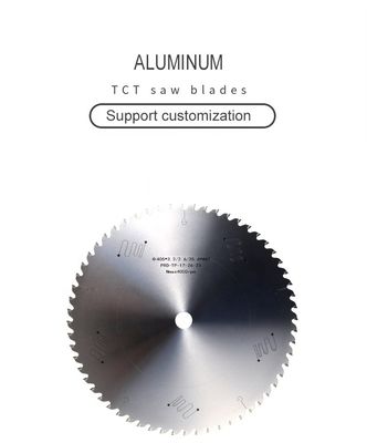 60/80/100/120 Tanden Type Carbide Tipped Circular Saw Blade voor aluminium zagmachine