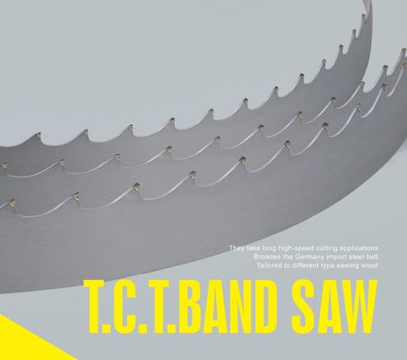 0.65-1.25MM Bladbreedte Geweld Sawmill Carbide Tip Hout Band Zaagblad voor Hard Hout