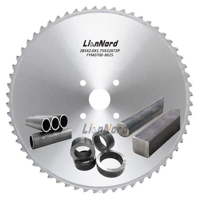 Wolframcarbide tips Metalen cirkelzaagblad met TIACN-coating