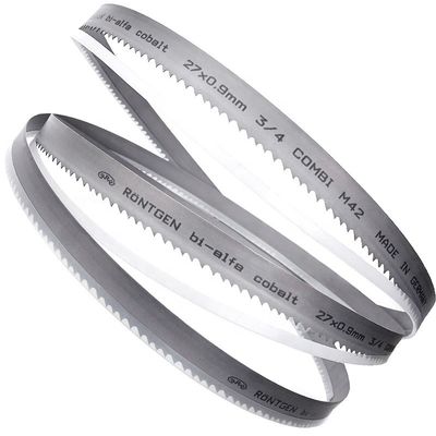 Metalen bandzaagblad voor metalen staaf en buis 27/34/41/54/67/80 mm Breedte Duitsland RONTGEN