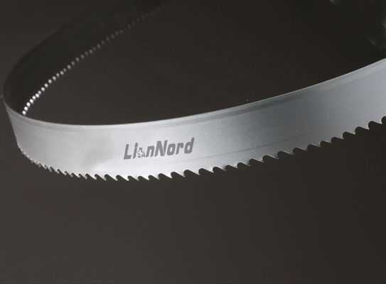 1in breed Ti-gecoate bi-metalen bandzaagblad voor het snijden van roestvrij staal staaf en buis
