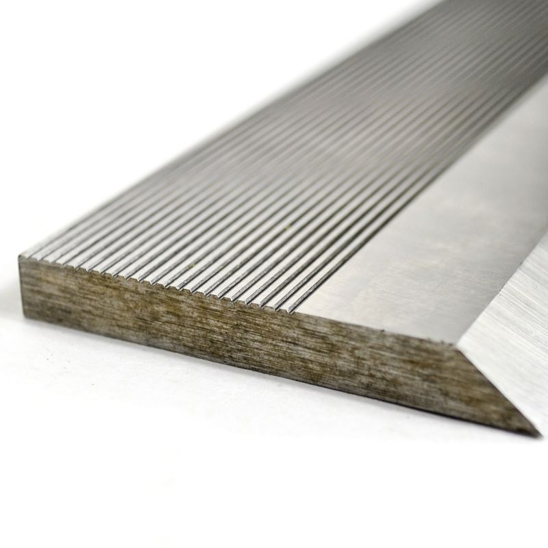 Lange levensduur 600*60*8mm HSS metrische getande messen voor het glad maken van houtplaneroppervlak