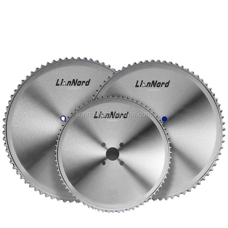 Carbide tips Metal Cutting Saw Blade voor roestvrij staal Ti-coated 285mm BS BW Tanden