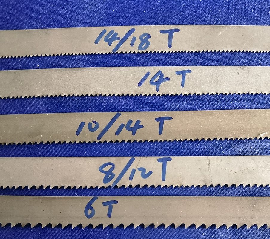 Metal Cutting M42 Band Saw Blade met 3/4/6/8/10/13/19mm Breedte Op maat gemaakte ondersteuning OEM