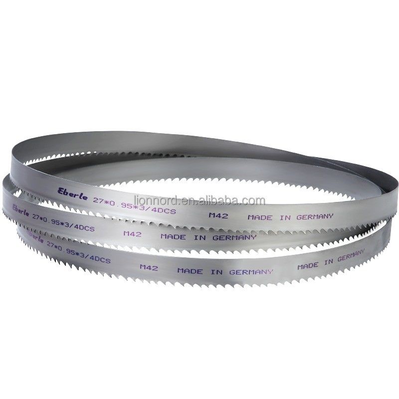 EBERLE Metal Cutting BI-Metal M42 zaagblad gemaakt in Duitsland in aangepaste lengtes