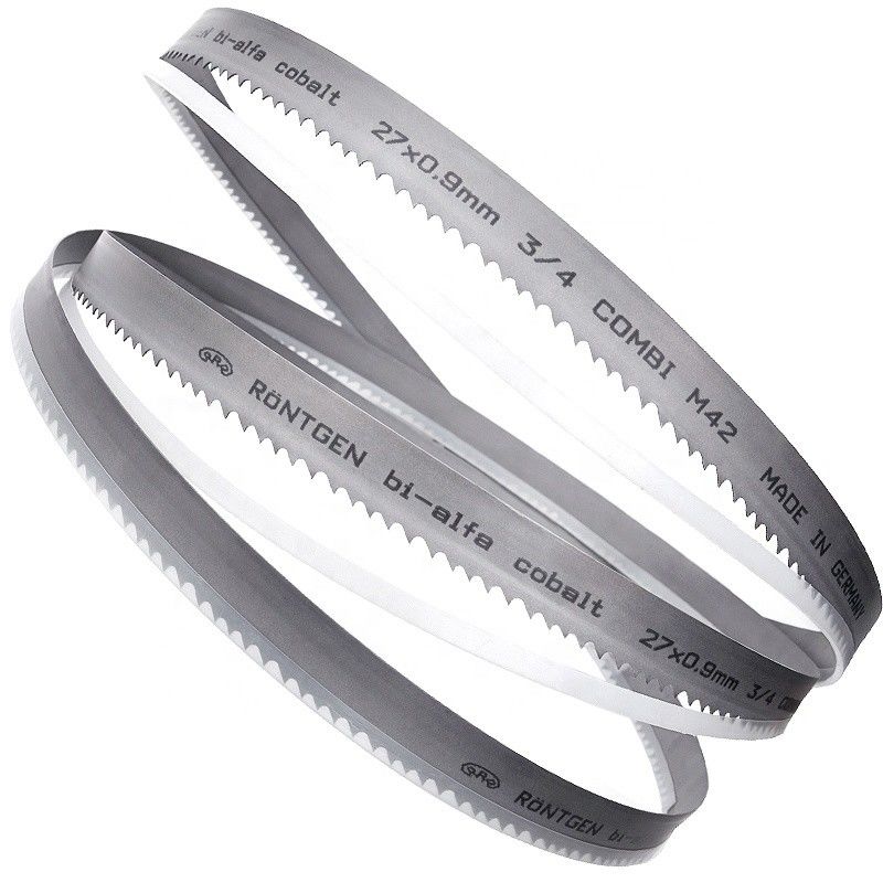 Metalen bandzaagblad voor metalen staaf en buis 27/34/41/54/67/80 mm Breedte Duitsland RONTGEN
